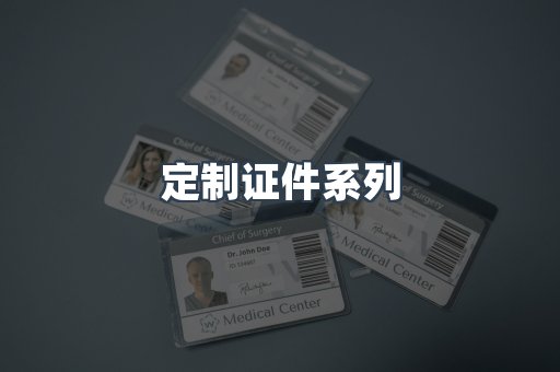 定制证件系列